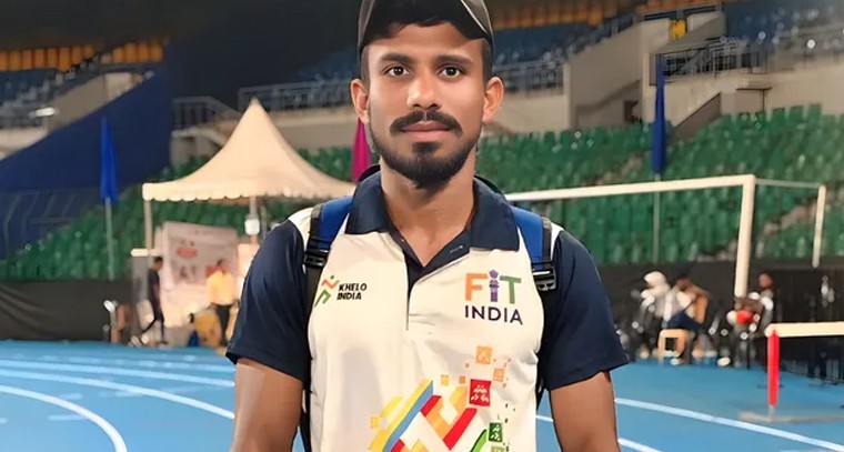 జాతీయ స్థాయి లాంగ్ జంప్ పోటీలకు ఎంపిక