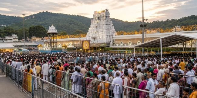 తిరుమలలో భక్తుల రద్దీ.. దర్శనానికి 18 గంటలు