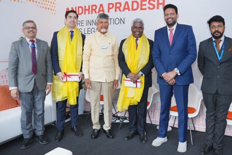 Chandrababu Naidu Engages Global Corporations at WEF, Showcases Andhra Pradesh as Investment Hub