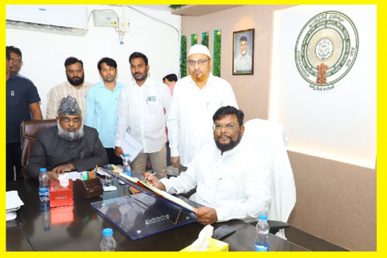 TDP Leader Abdul Aziz Elected Chairman of Andhra Pradesh State Waqf Board