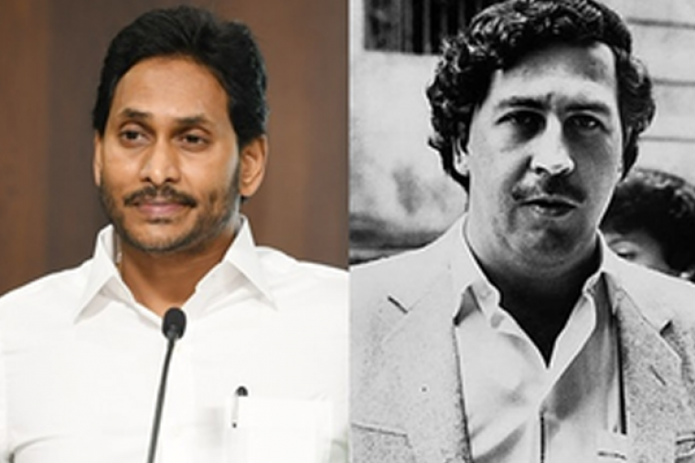 Chandrababu Naidu compares Jagan Reddy to Pablo Escobar
