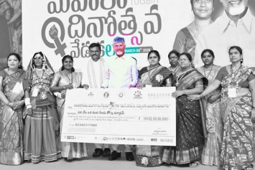 5 Lakh Women Entrepreneurs Target Set by Andhra CM Naidu