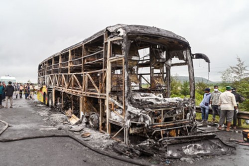 String of deadly bus fires, crashes in Andhra, Telangana over six months