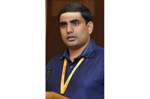 Corruption is not in Chandrababu's blood, says son Lokesh