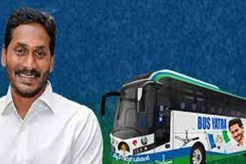 Chief Minister Y.S. Jagan Mohan Reddy's bus yatra from March 27