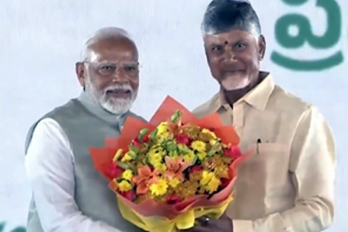 Chandrababu Naidu takes oath as Andhra Pradesh CM, turns emotional