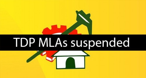 TDP MLAs suspended again from AP Assembly