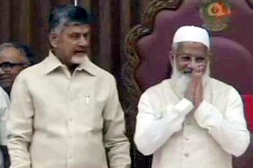 TDP leader finds fault with Owaisi's remarks on Naidu