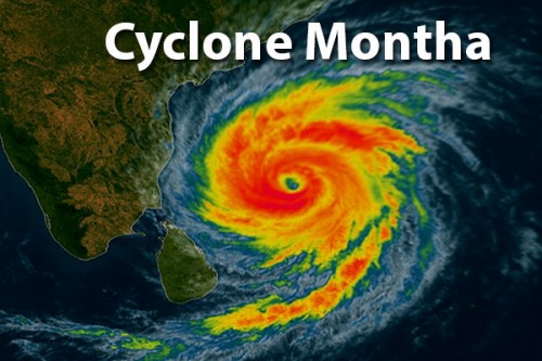 Cyclone Montha: Danger signal seven hoisted at Kakinada Port