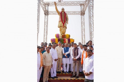 Vajpayee was visionary leader who made India nuclear power: Chandrababu Naidu