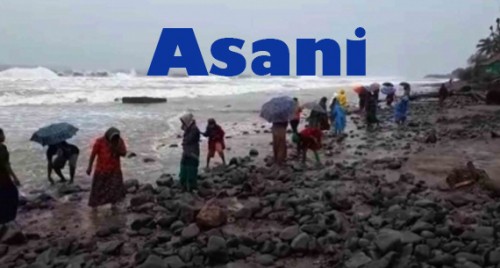Cyclonic storm 'Asani' weakens into depression over coastal Andhra
