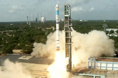 India's new rocket SSLV puts into orbit EOS-08 & a private satellite