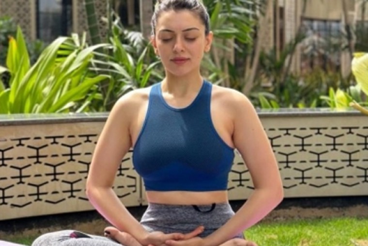 Yoga brings harmony to mind, body and soul, shares Hansika Motwani on IYD
