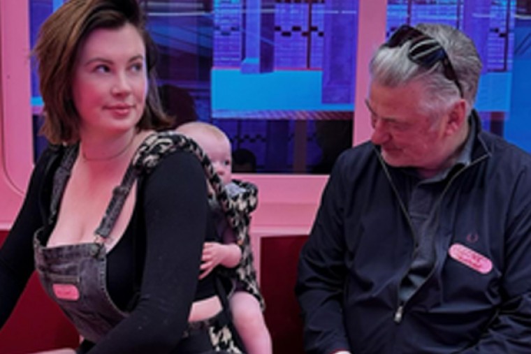 Alec Baldwin savours sweet outing with granddaughter Holland

