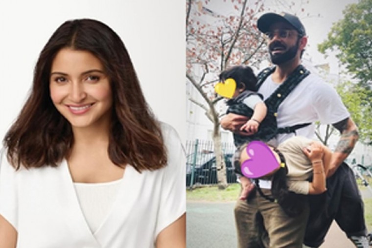 After India's Test series loss, Anushka Sharma shares picture of hubby Virat and kids