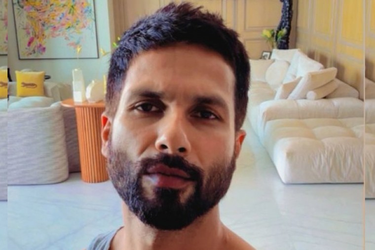 Shahid Kapoor gives a glimpse of his lazy precious mornings