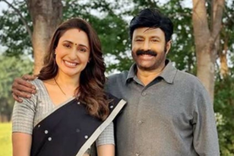 Pragya Jaiswal to actor Balakrishna: They say I am your lucky charm but it's the other way around!