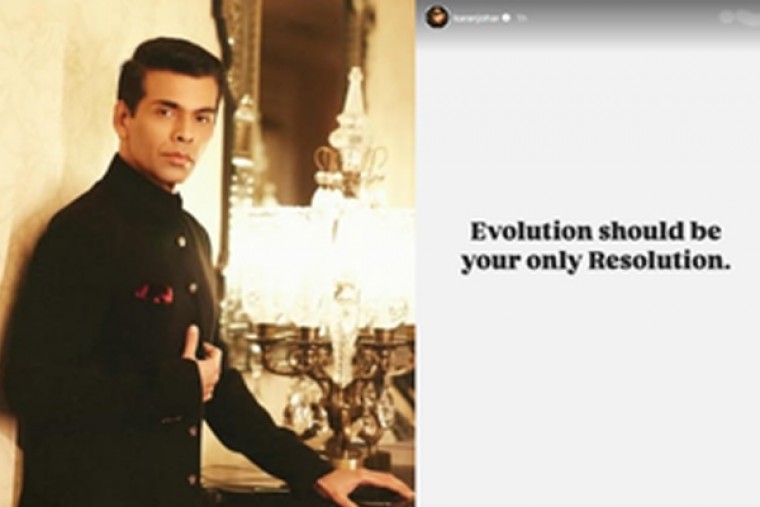 Karan Johar reveals his 'resolution' for 2025