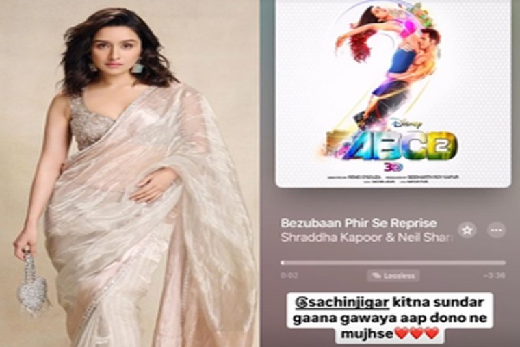 Shraddha says Sachin-Jigar made her sing 'sundar gaana' 'Bezubaan Phir Se Reprise'