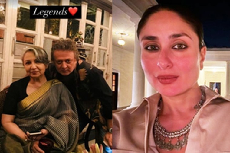 Kareena digs out unseen moment between Sharmila Tagore and Rohit Bal