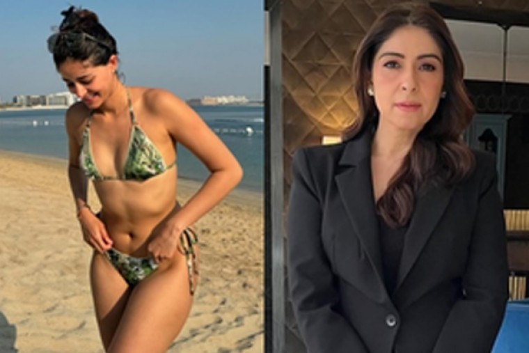 Ananya Panday turns up the heat in sizzling bikini; Mom Bhavana reacts