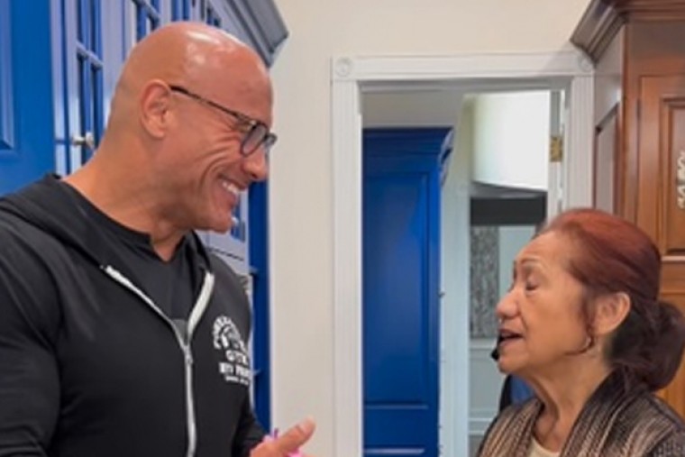 Dwayne Johnson sings to mom on her 75th birthday: 'Feel like the luckiest son on earth'