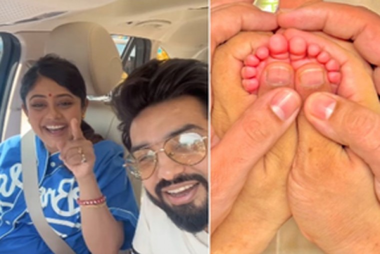 Sachet, Parampara become parents to baby boy