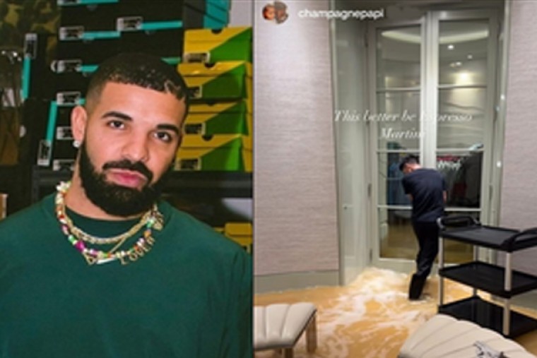 Drake shares glimpse of his flooded mansion, makes light-hearted joke