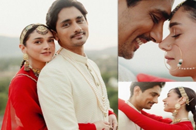 Aditi Rao-Siddharth celebrate love again with royal wedding in Rajasthan Fort