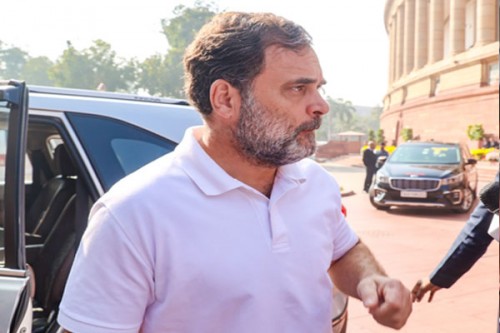 Rahul Gandhi mostly on foreign tours during Parliament sessions: Pralhad Joshi