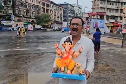 Ganesh Visarjan: Immersion processions begin in Maharashtra, devotees bid farewell to Bappa