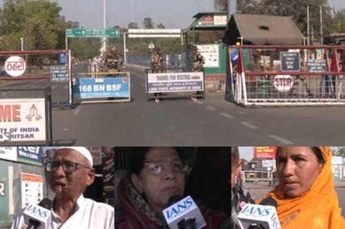 Attari-Wagah Border sees stream of Pakistani tourists leaving