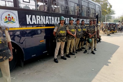 Ballari violence: Security tightened as BJP to stage protest seeking arrest of Cong MLA, CBI probe