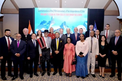 India Reaffirms Strong Ties with Chile at National Day Event in New Delhi