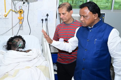 Condolences pour in over 10 ICU deaths in Cuttack hospital blaze, PM announces ex-gratia