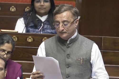 Cong flags sharp rupee decline in Rajya Sabha, warns of widespread economic strain