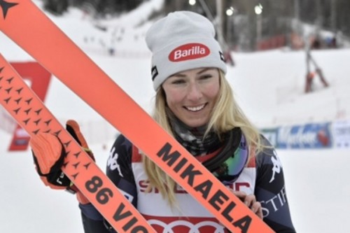 Shiffrin equals Stenmark's record with 86th World Cup title
