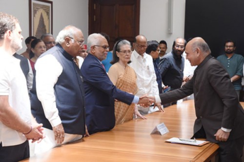 Faith in Constitution and hope in people, says Justice Sudershan Reddy after filing nomination for V-P polls