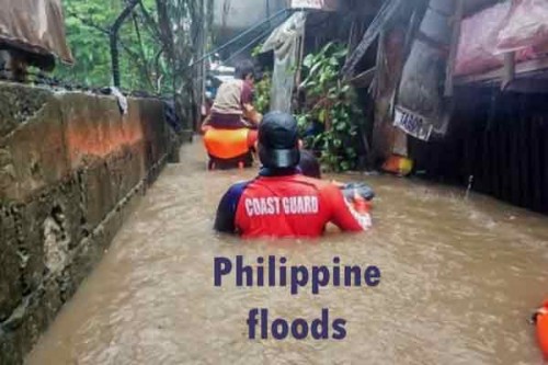 6 dead, 19 missing in Philippine floods
