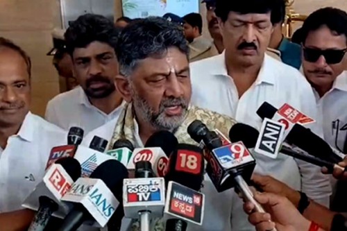 Karnataka Cong infighting: Will follow party line, time will give answers, says Shivakumar
