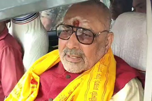 Giriraj Singh slams Congress, says PM Modi correcting Nehru's historical mistakes