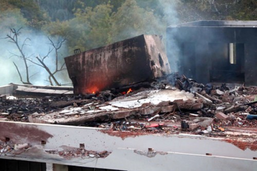 Air India plane crash: 14-year-old boy among victims as fire engulfs tea stall near crash site