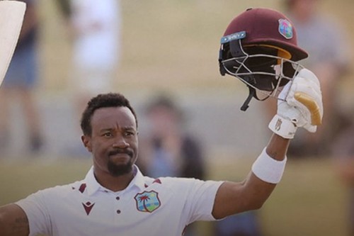 WI v NZ: Kavem Hodge's unbeaten ton leads Windies' fightback on Day 3 at Bay Oval