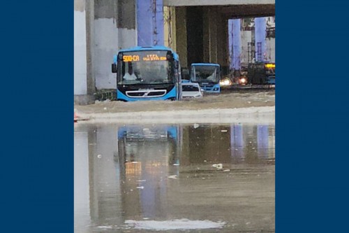 Waterlogging throws Bengaluru into chaos, BJP slams govt for 'celebration over crisis'