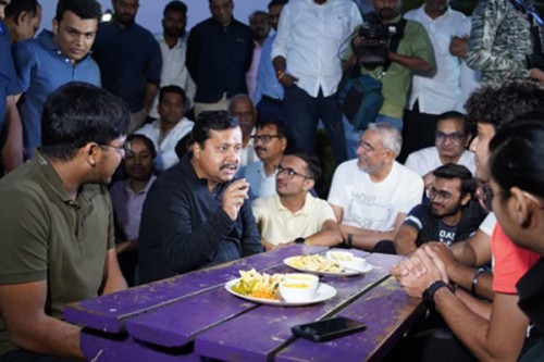 Gujarat: BJP chief Nitin Nabin tours Ahmedabad's landmarks, engages with youth