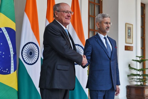 EAM Jaishankar meets Brazil VP, discusses strengthening bilateral ties