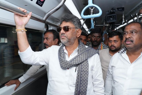 Karnataka Dy CM Shivakumar appeals to striking RTC staffers to cooperate