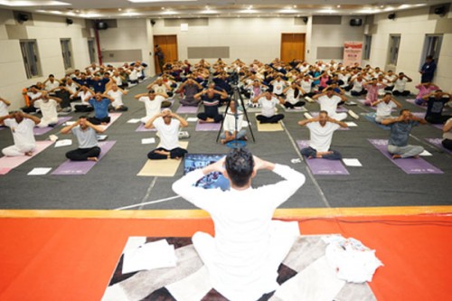 Gujarat launches 100-day campaign ahead of International Yoga Day
