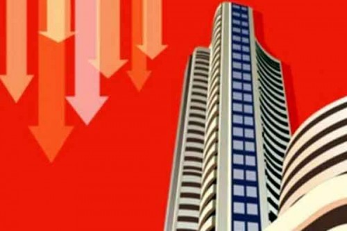Sensex down by more than 500 points