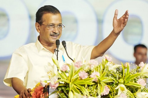 Kejriwal hails 'politics done with honesty' as AAP marks Foundation Day